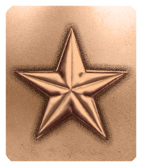 DF35-430-CP Star Copper